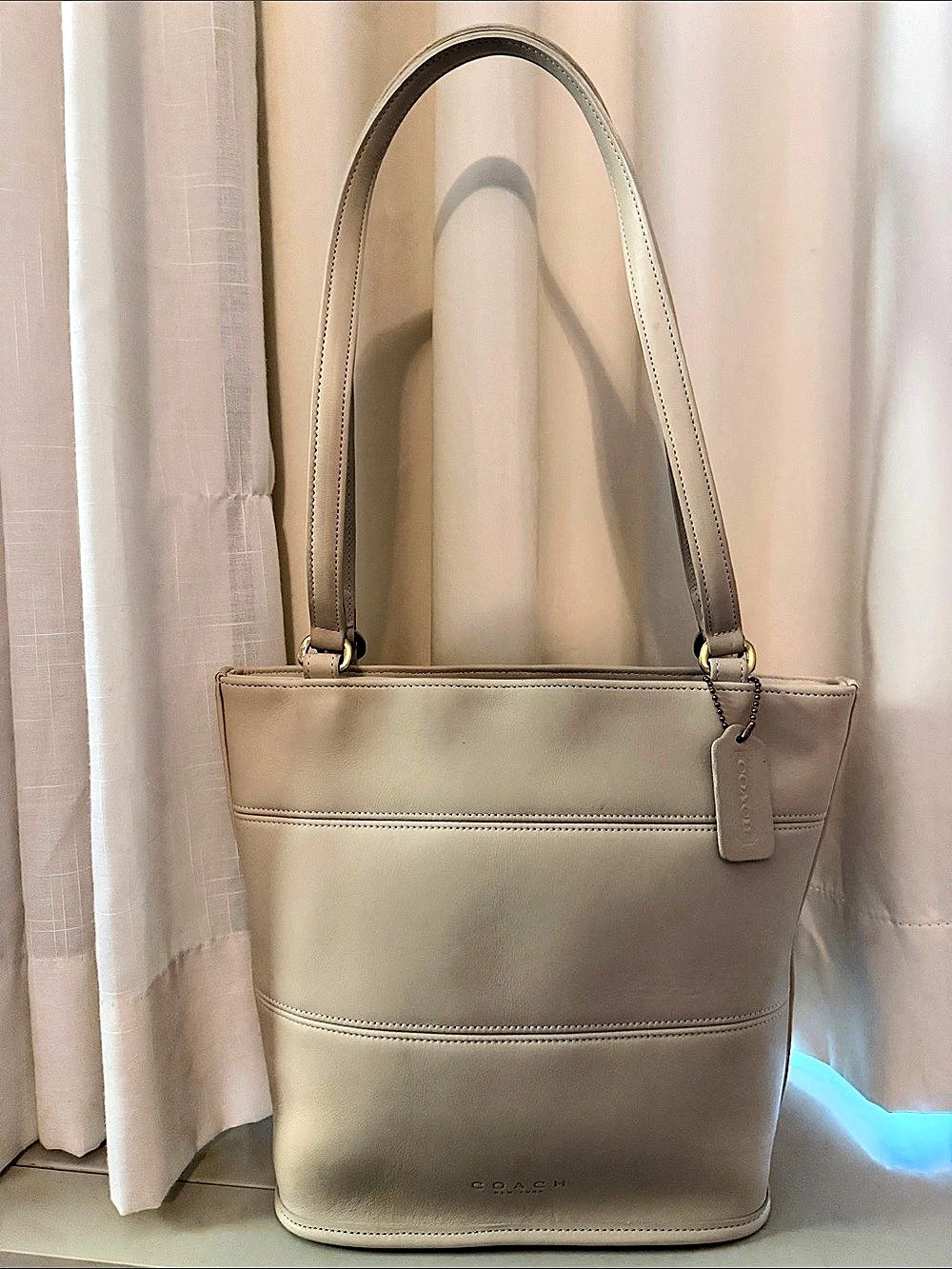 Vintage Coach City Leather Tote Never Carried